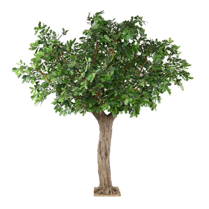 Künstlicher Eichenbaum 370cm – Naturgetreues Grün