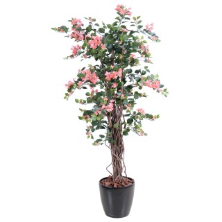 Lebensechte Bougainvillea Kunstpflanze, 150 cm, farbenfroh