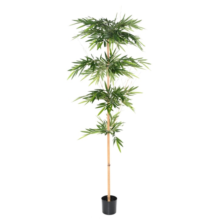 Grosser Kunst-Bambusbaum – 250 cm – Lebendiges Grün