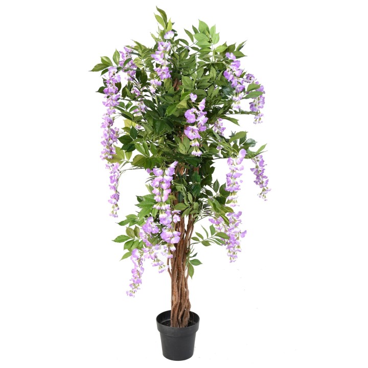 Dekorative Künstliche Glyzinie 145cm - Lila