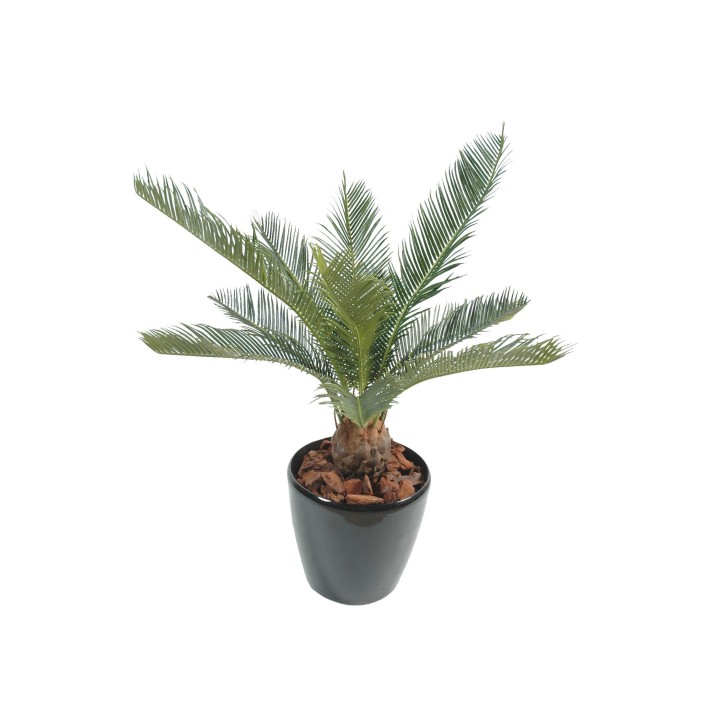 Künstlicher Baby-Cycas-Farn, 65cm, Grün