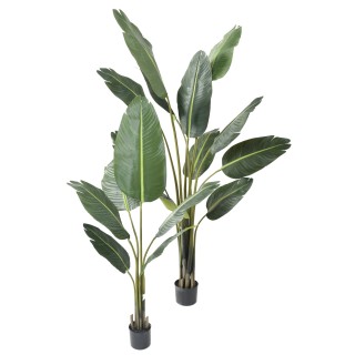 Künstlicher Reisendenbaum 135 cm – Grünes Tropenflair