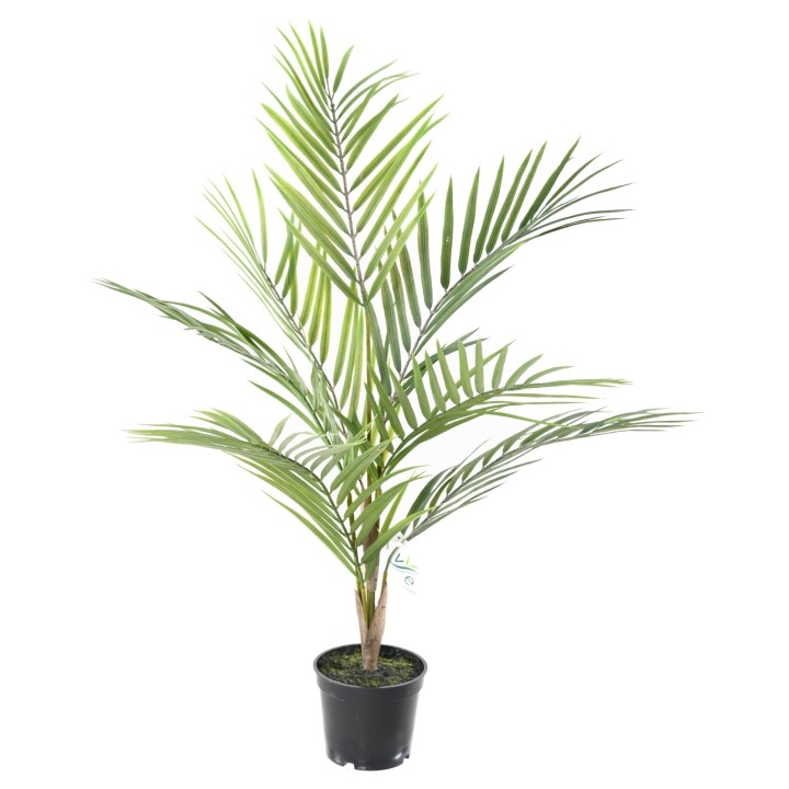 Stilvolle Areca-Kunstpalme 60cm Gruen