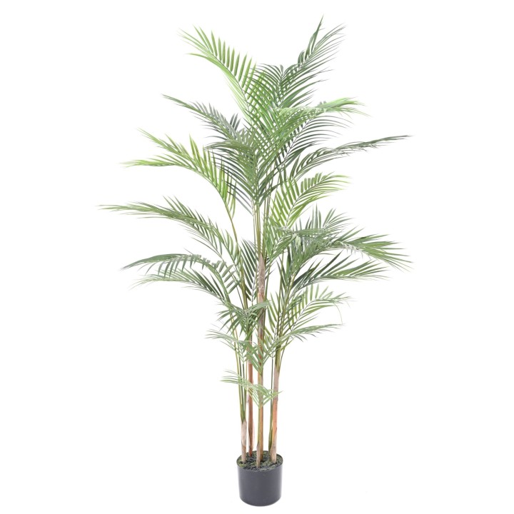 Täuschend echte Areca-Palme, 150 cm, Grün