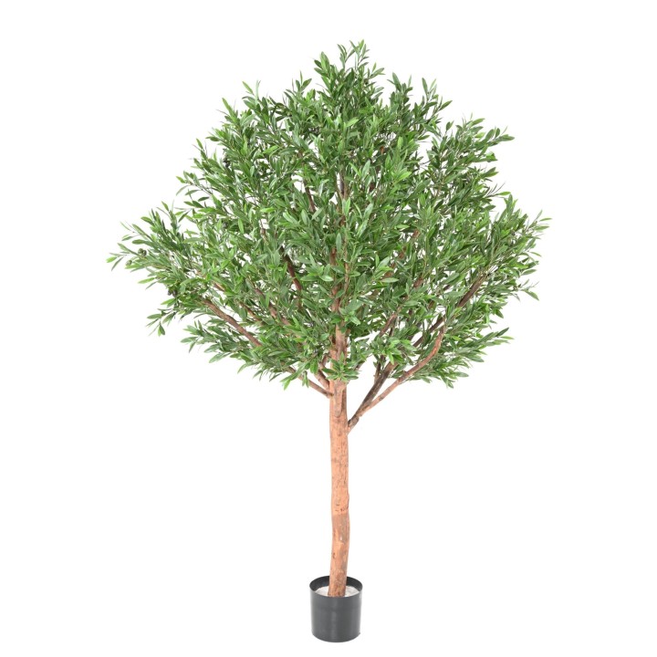 UV-Beständiger Olivenbaum Kunstpflanze - 210cm Hoch - Naturgetreu Grün