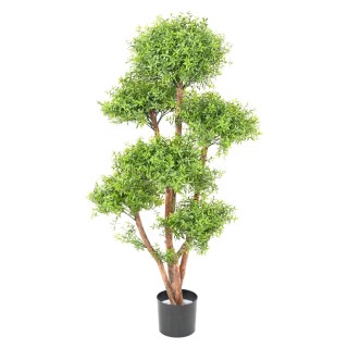 Künstlicher Cypressus-Baum 150cm - UV-beständig, Grün