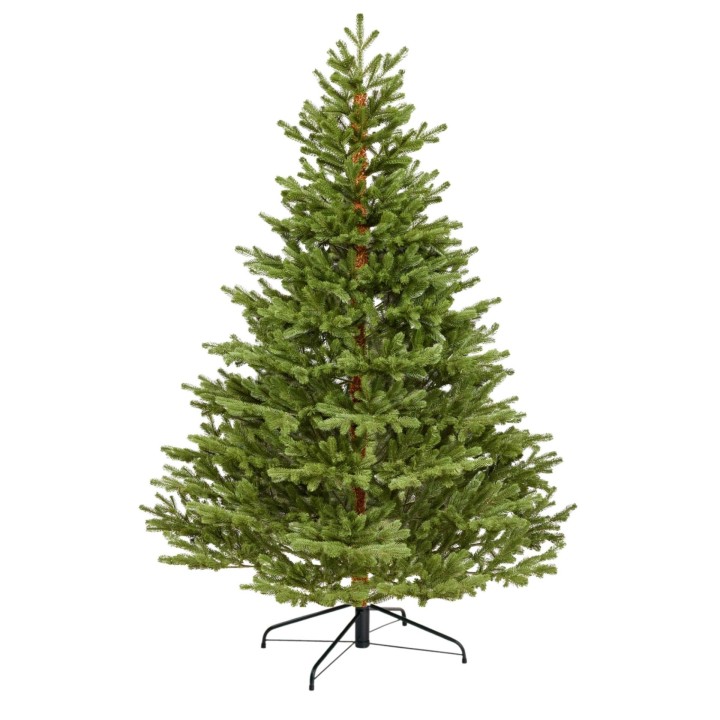 Exquisite Spritzguss Nordmanntanne 180cm mit LED-Beleuchtung