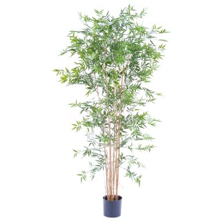 Japanischer Kunstbambus, 220cm - UV-beständig, natürliches Grün