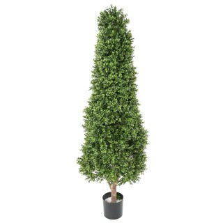 Künstliche Buchsbaum-Pyramide Topiary 180 cm - Ganzjährig UV-beständig