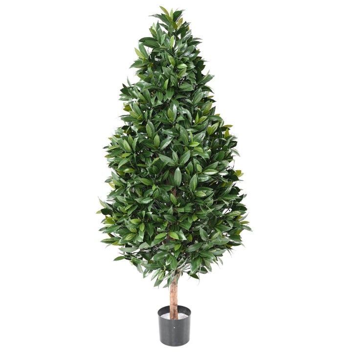Künstlicher Lorbeerbaum Kegelform 150cm - UV-Schutz - Grün