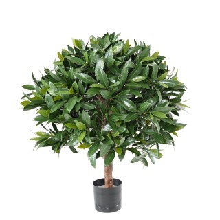 UV-Beständiger Künstlicher Lorbeerbaum 75cm - Grün