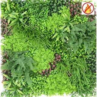 Kunsthecken-Paneel Kornelius 100x100cm - Schwer entflammbar B1/RF2