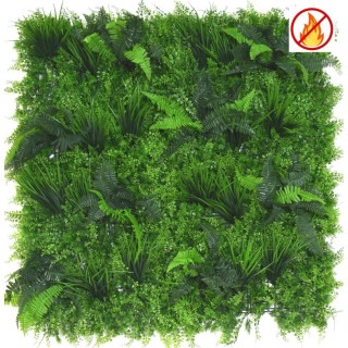 Kunsthecken-Paneel Gustav, 100x100cm, Brandschutzklasse B1/RF2