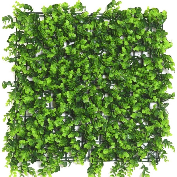 Kunsthecken-Paneel Eukalyptus 50x50 cm UV-beständig