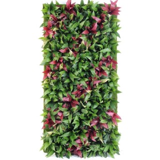 Künstliche Pflanzenwand Keulenlilie - Massanfertigung - 260x130cm