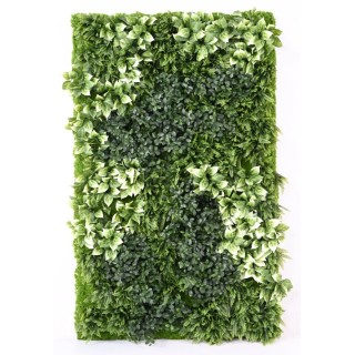 Künstliche Pflanzenwand Essigbeere Berberis - UV-Schutz für Aussenbereiche - 200x120cm
