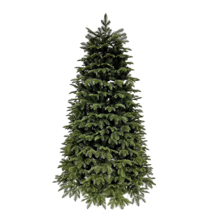 Künstlicher Weihnachtsbaum Spanische Tanne 210cm – PE/PVC-Nadelmix