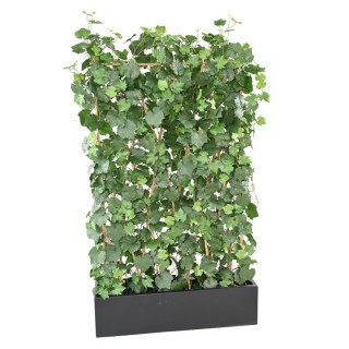 Künstliche Efeuhecke UV-beständig 170cm – Realistischer Sichtschutz ohne Pflegeaufwand