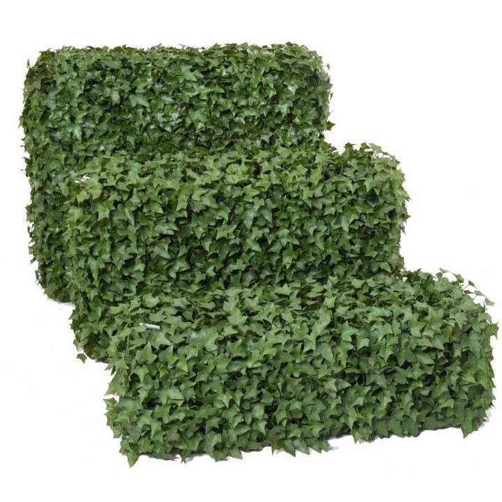 UV-stabile Künstliche Efeuhecke, 82 cm