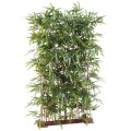 Exklusive Kunst-Bambushecke 150 cm