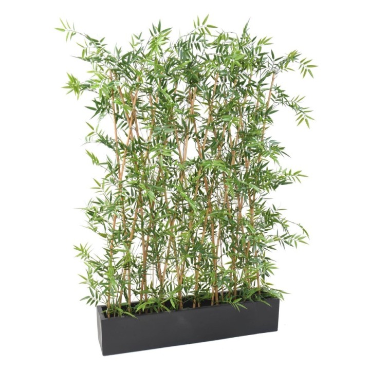 Künstliche Bambushecke Japan-Stil UV-beständig 160cm