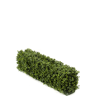 Künstliche Buchsbaumhecke UV-beständig 100x20x25 cm