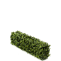 Künstliche Buchsbaumhecke UV-beständig 100x20x25 cm