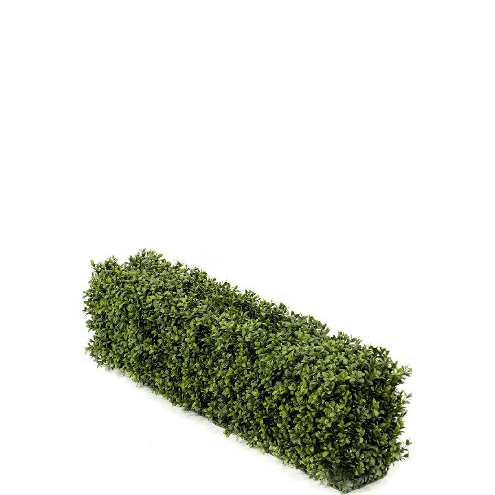 Künstliche Buchsbaumhecke UV-beständig 100x20x25 cm