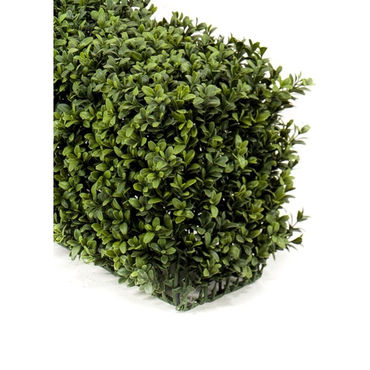 Künstliche Buchsbaumhecke UV-beständig 100x20x25 cm