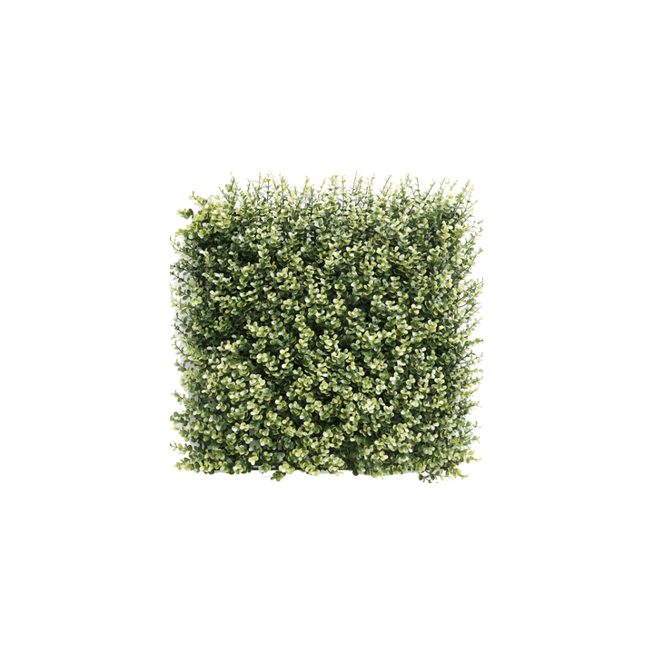 Künstliches Buxus Heckenpaneel Beige 50x50 cm UV-beständig