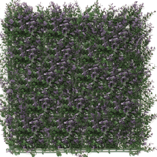Kunsthecken-Paneel Buxus lila 50x50 cm UV-geschuetzt