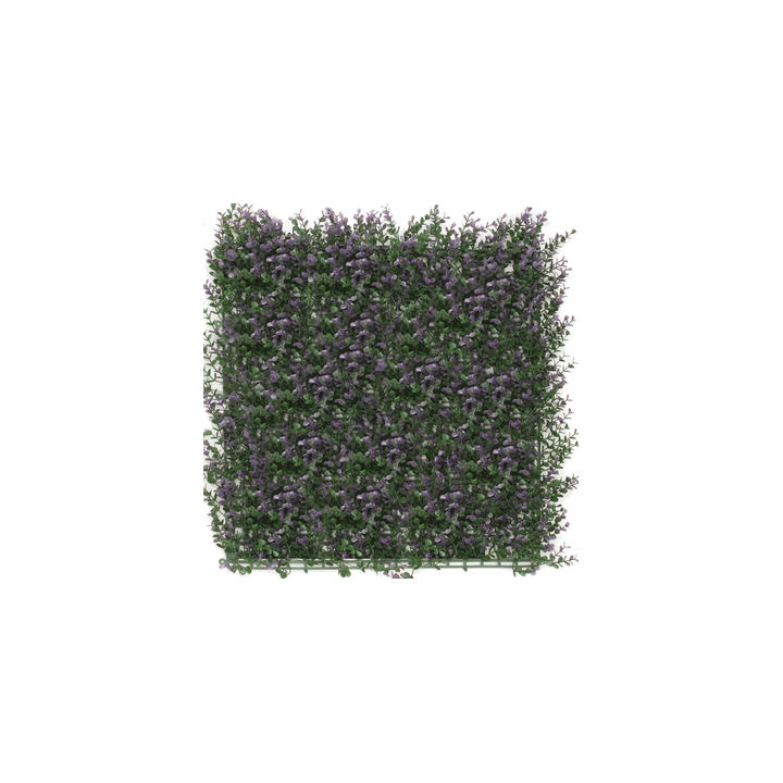 Kunsthecken-Paneel Buxus lila 50x50 cm UV-geschuetzt
