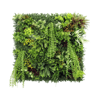 Lush Deco Deluxe Kunsthecken-Paneel UV-Schutz 100x100 cm