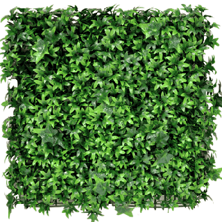Efeu Kunsthecken-Paneel 50x50 cm UV-beständig