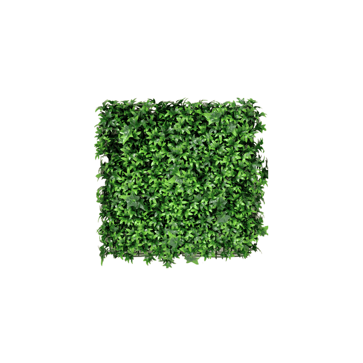 Efeu Kunsthecken-Paneel 50x50 cm UV-beständig