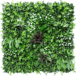 Kunsthecken-Paneel Sillage 100x100 cm UV-beständig