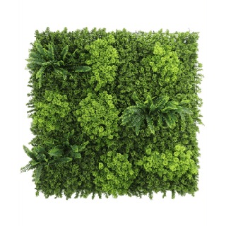 Kunsthecken-Paneel Moos UV-geschützt 100x100 cm