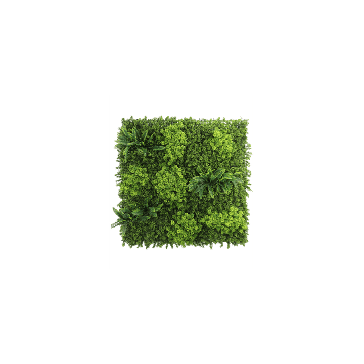 Kunsthecken-Paneel Moos UV-geschützt 100x100 cm