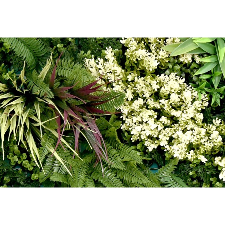 Kunsthecken-Paneel Ruby C - 100x100cm