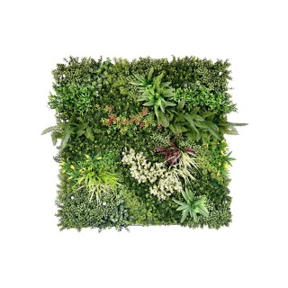 Exklusives Kunsthecken-Paneel Ruby B 100x100cm