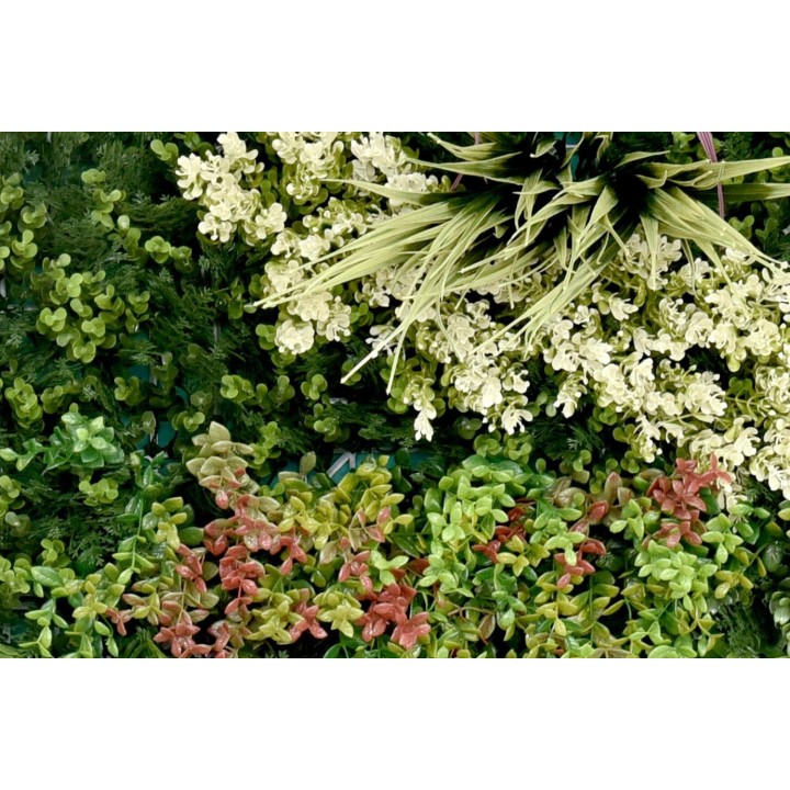 Kunsthecken-Paneel Ruby A 100x100cm