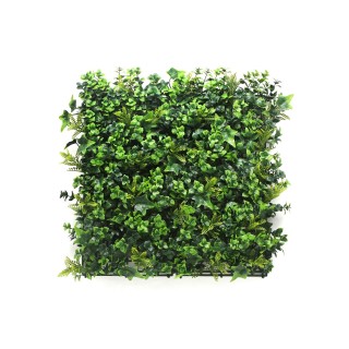 Kunsthecken-Paneel Mix Vert 100x100 cm