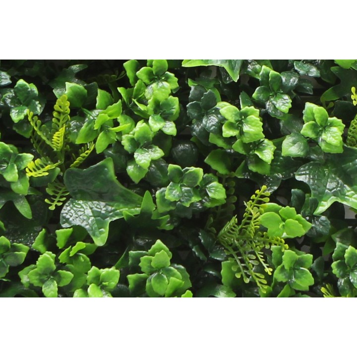 Kunsthecken-Paneel Mix Vert 100x100 cm