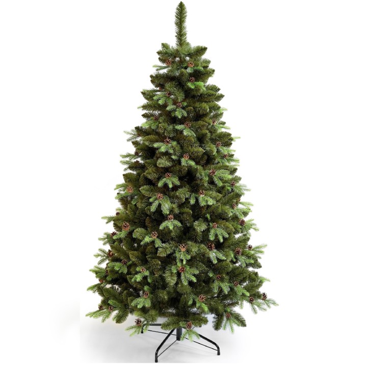 Künstlicher Weihnachtsbaum Koreanische Tanne PE/PVC 240 cm