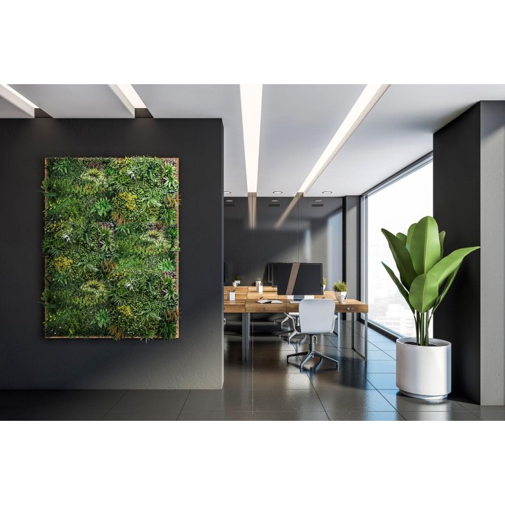 Kunsthecken-Paneel Martina Spring 100x100cm