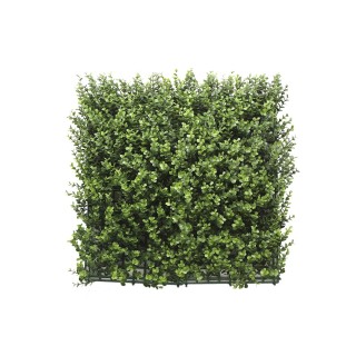 Kunsthecken-Paneel Leah Buxus 100x100cm