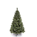 Premium Kunst-Weihnachtsbaum "Kanada-Schnee", 120 cm, PE/PVC