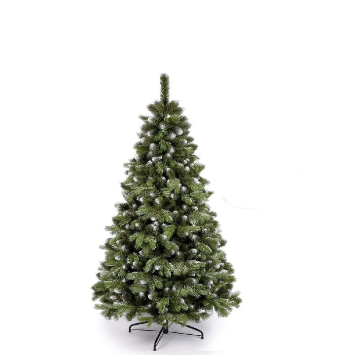 Premium Kunst-Weihnachtsbaum "Kanada-Schnee", 120 cm, PE/PVC