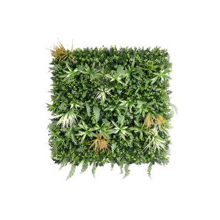 Künstliche Pflanzenwand Angel Fire - 100x100cm
