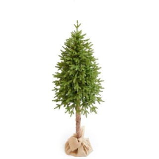 Premium Kunst-Weihnachtsbaum mit Naturstamm - 150 cm